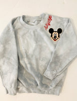 Youth Custom Mickey/Minnie Crewneck Sweater